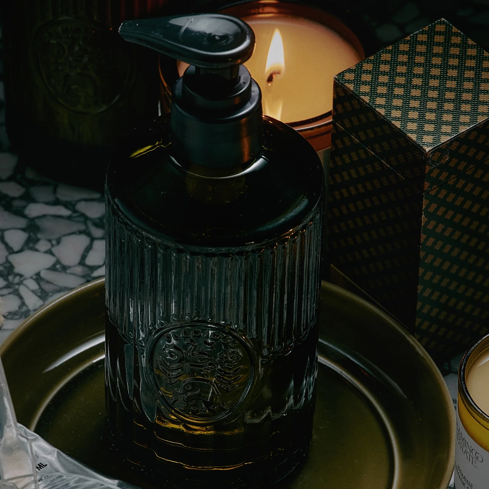 Rosemary Clary Sage Glass Hand Soap - Image 5
