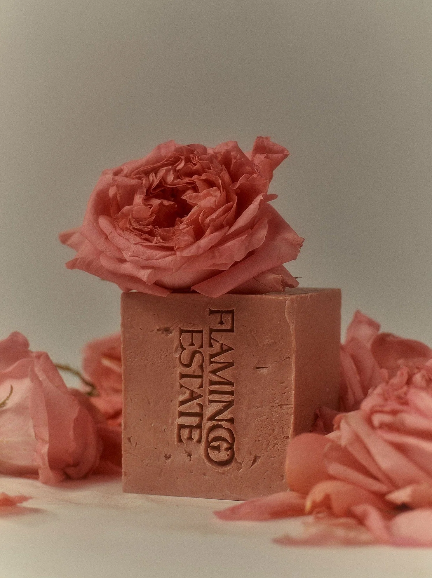 Jasmine Damask Rose Soap Brick - Image 10