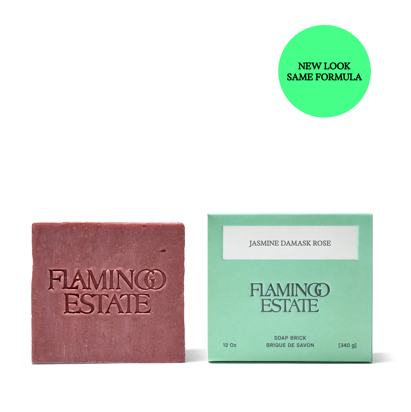 Jasmine Damask Rose Soap Brick - Image 5