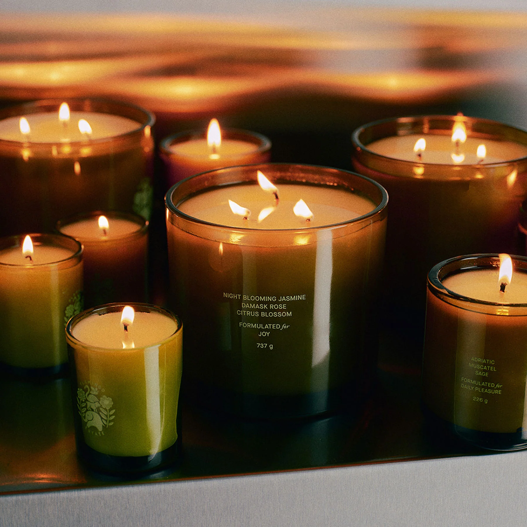 Jasmine Damask Rose XL Candle - Image 5