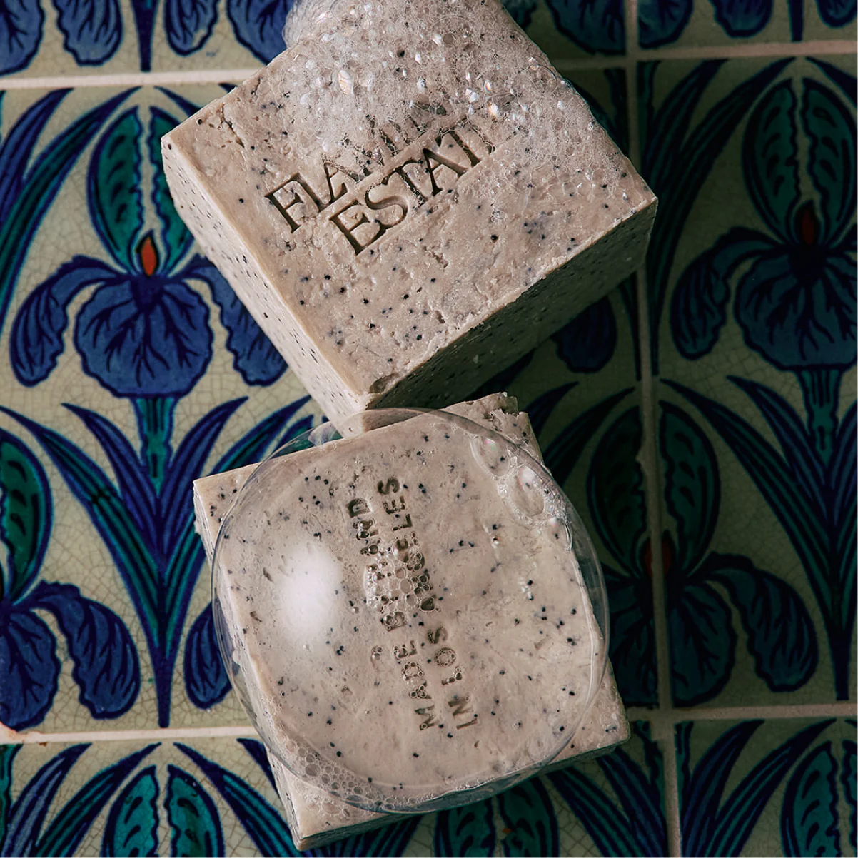 Morning Exfoliating Peppermint Soap Brick - Image 6